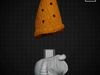  Halloween Gnome STL Modern 3D Print File for Home Decor  3D print model_1