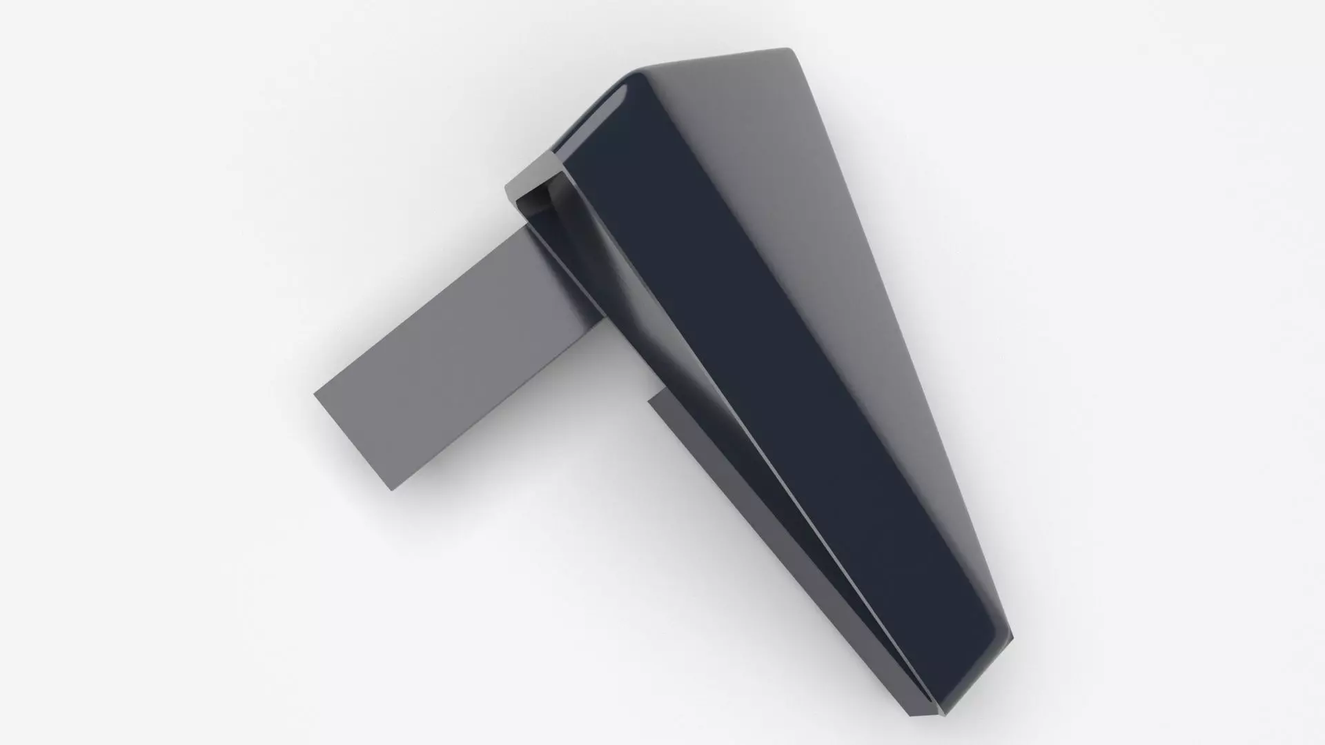 Cybertruck Mirror 3D model_1