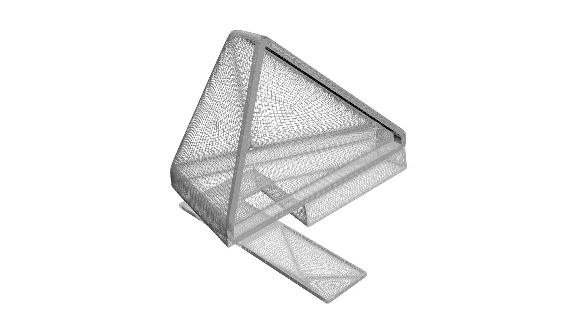 Cybertruck Mirror 3D model_20