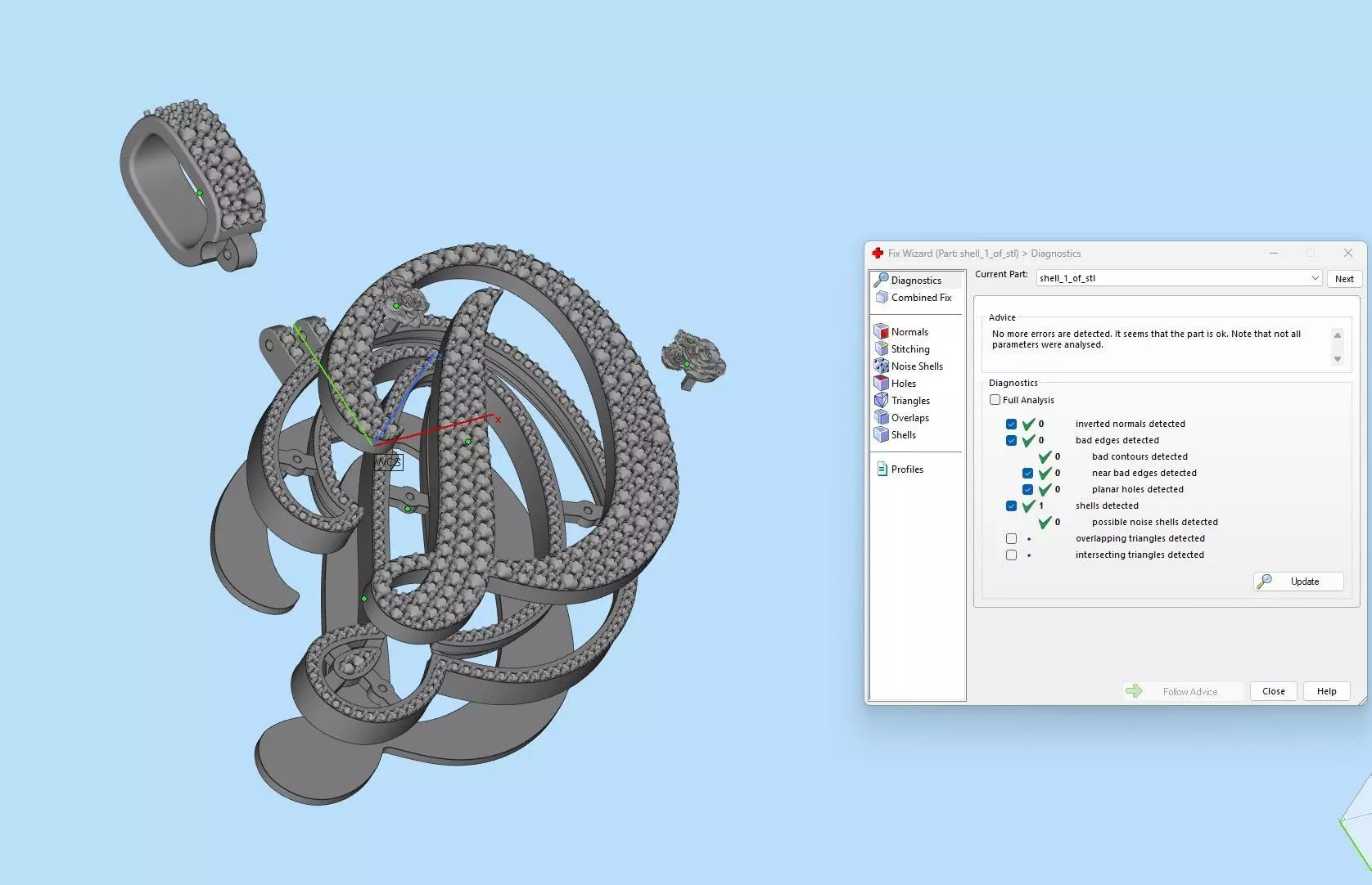 D Pendant 3D print model_10