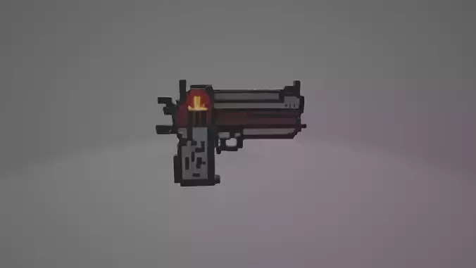 3D Pixel Gun 3D model