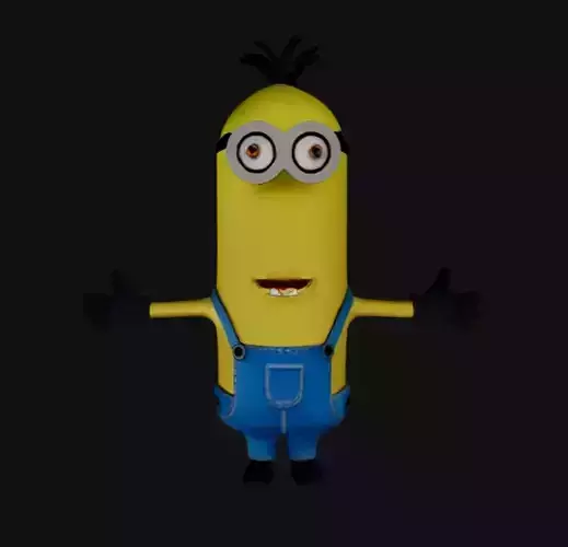 3D Minion 3D model