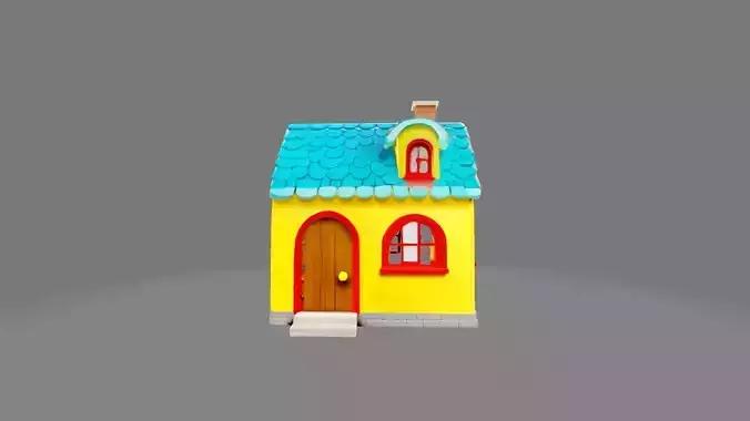 3D Mini House Model