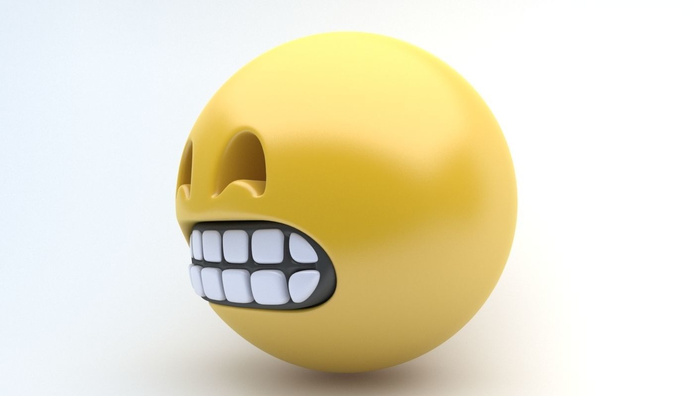 EMOJI grimmace 3D model_2