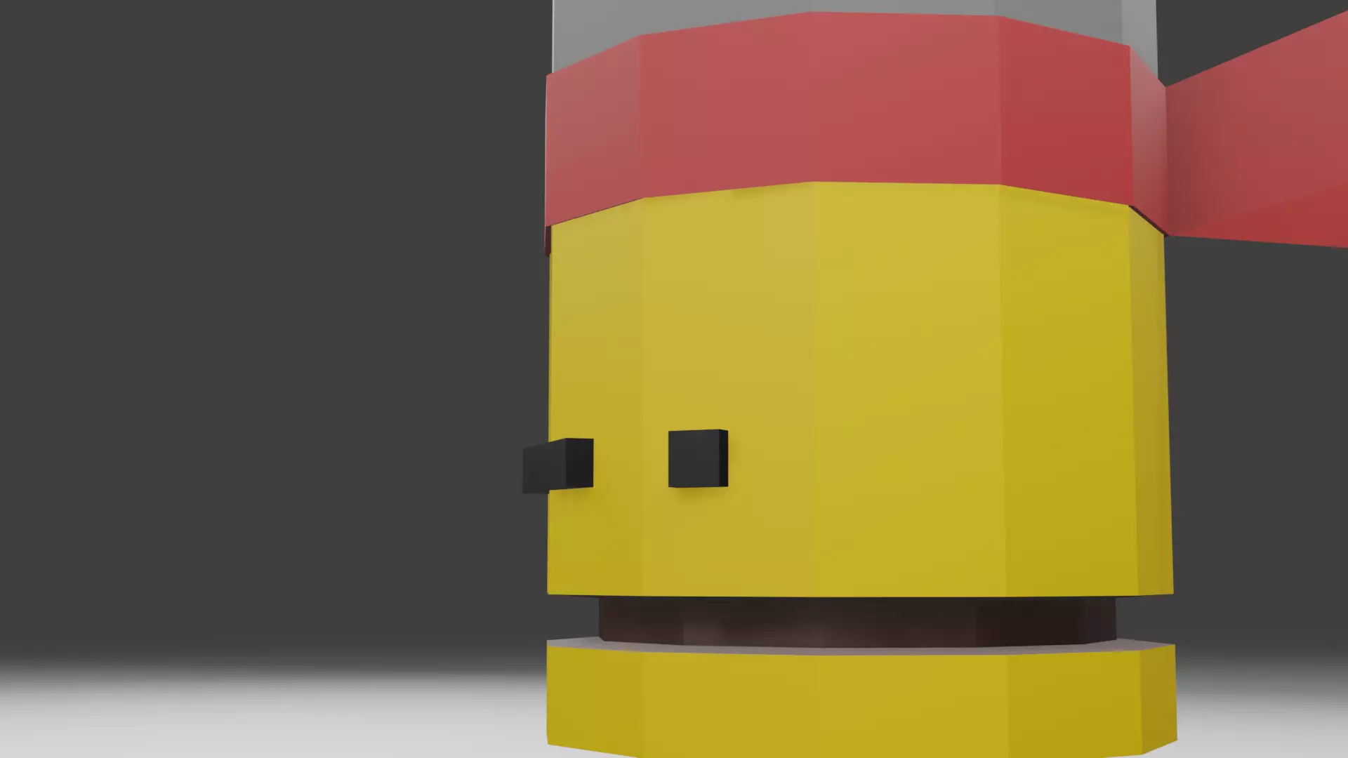 Bandana Bullet Low Polly Model Free low-poly 3D model Free low-poly 3D model_5