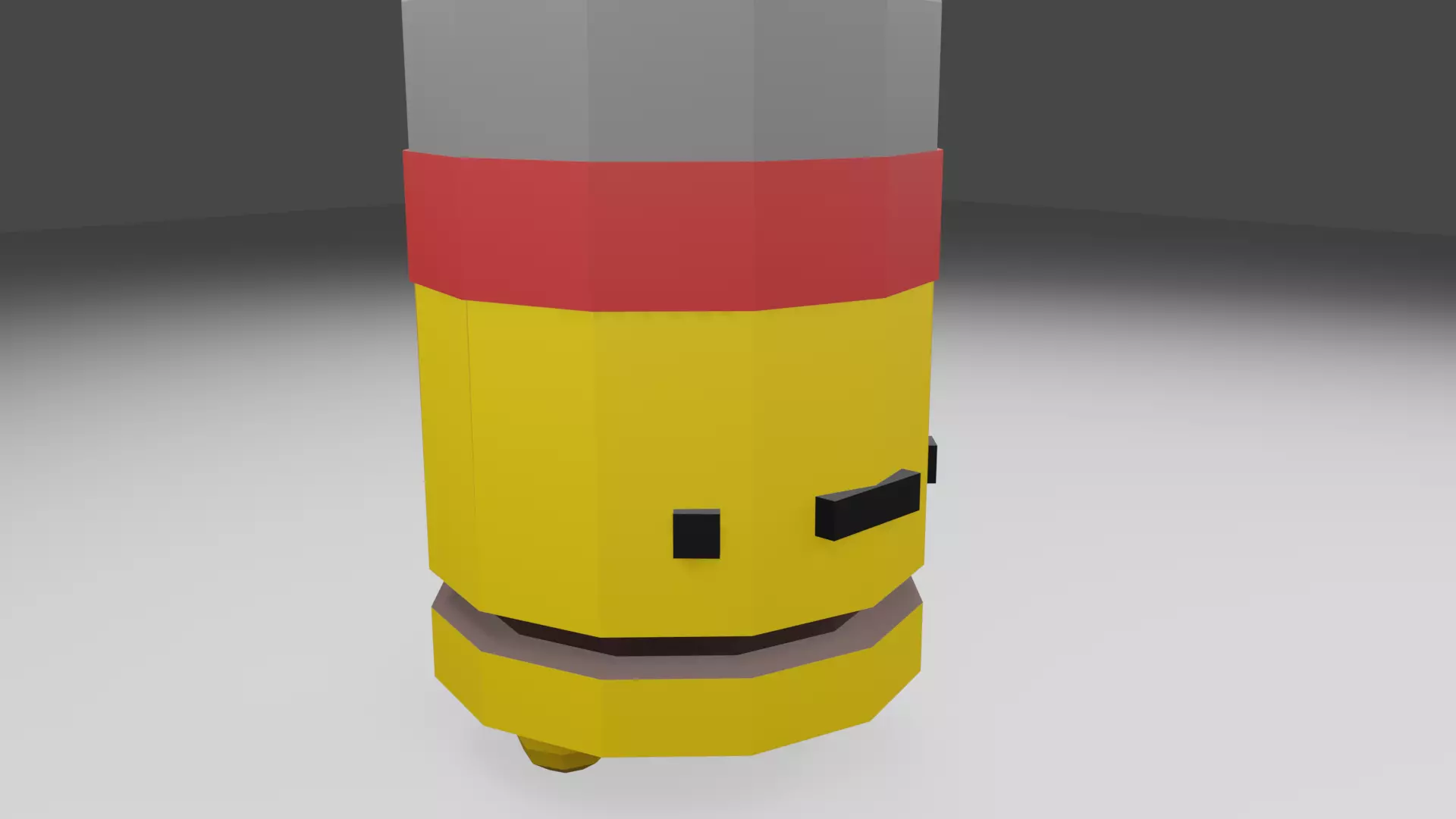 Bandana Bullet Low Polly Model Free low-poly 3D model Free low-poly 3D model_0