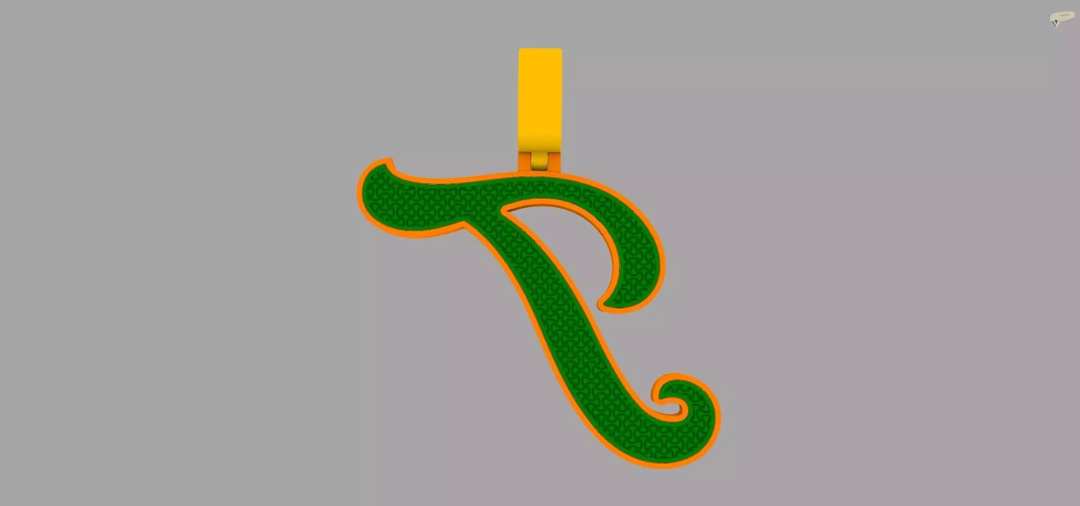 T Pendant 3D print model_6