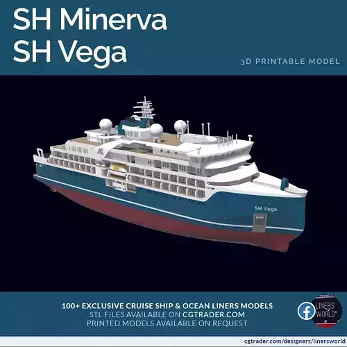 SH MINERVA or VEGA Swan Hellenic exploration cruise ship
