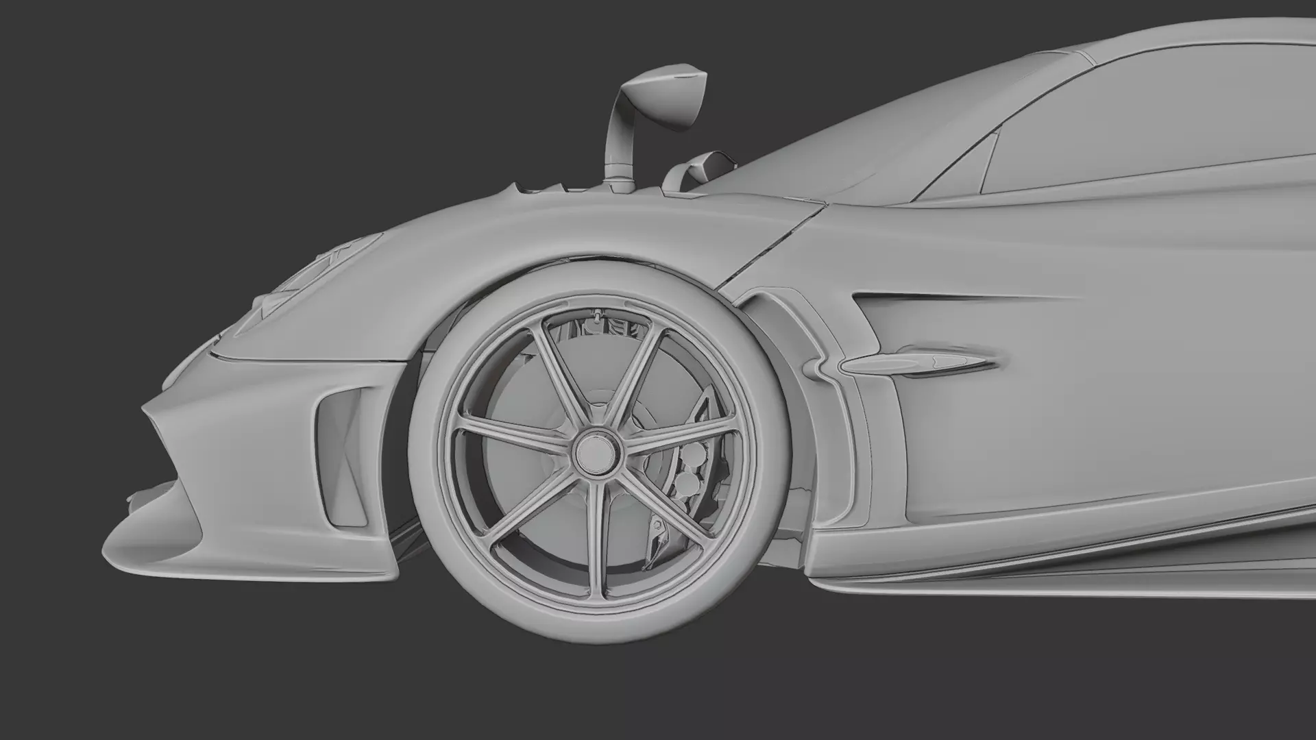 Pagani Huayra 3D print model_9