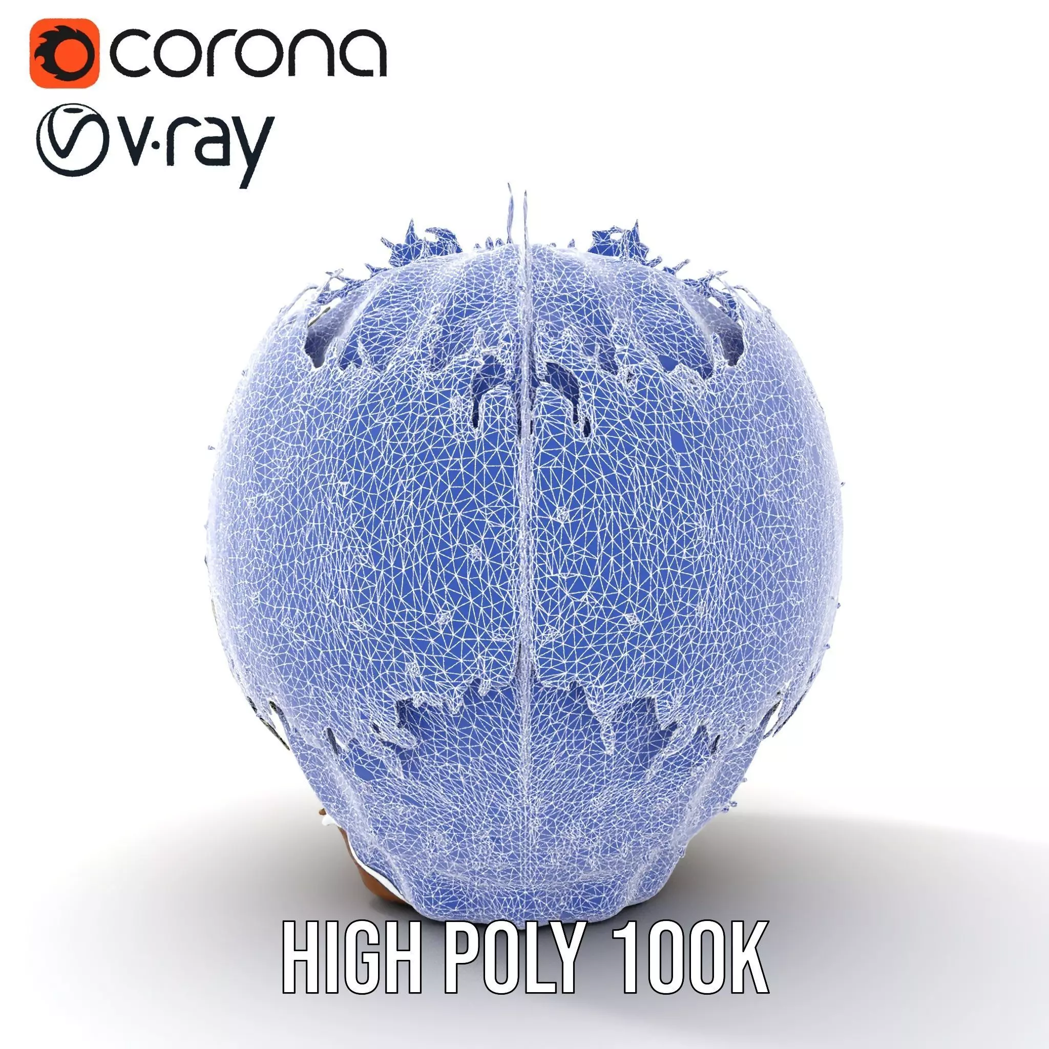 Spiky Green Cactus model pack Low-poly 3D model_32