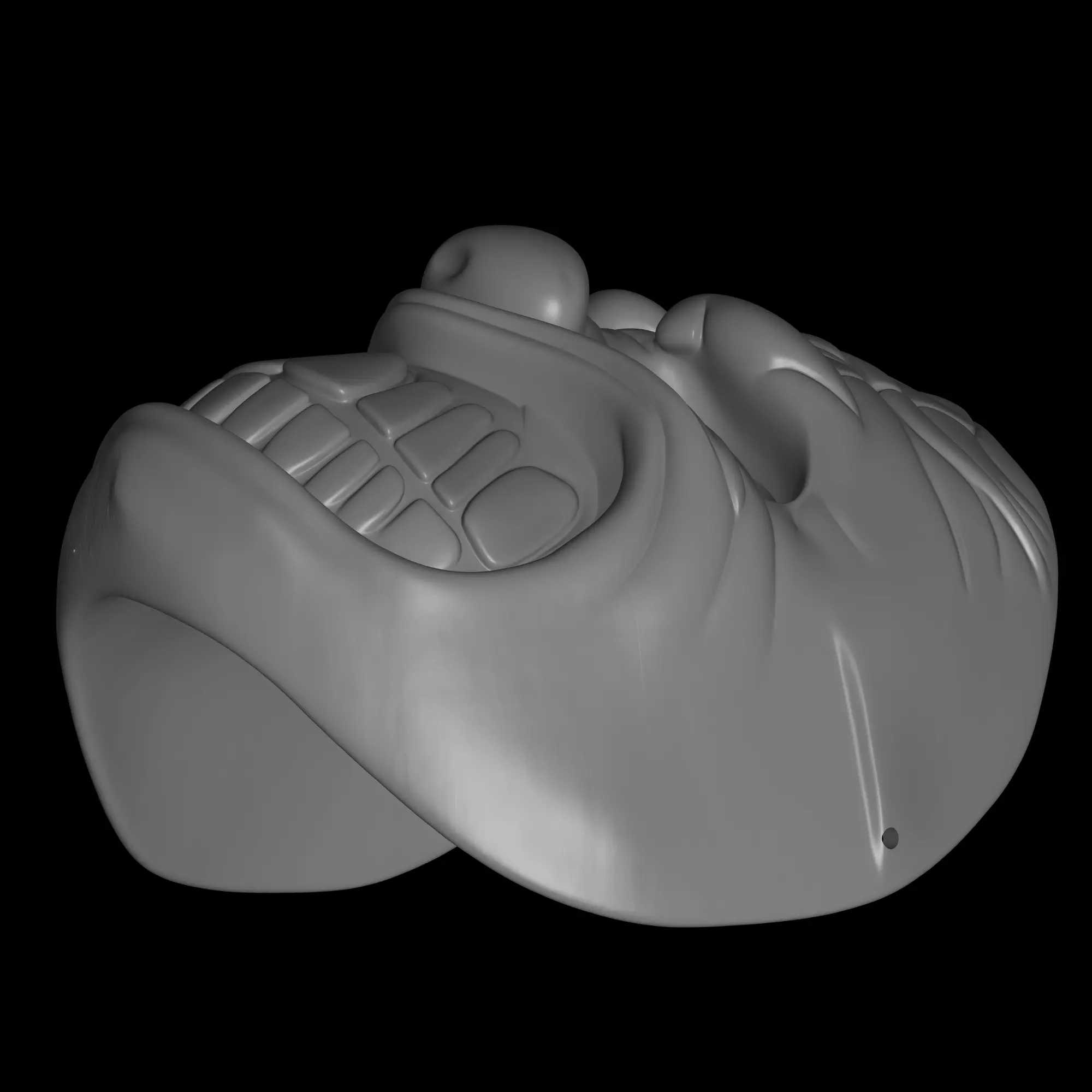 clown mask 3 3D print model_5