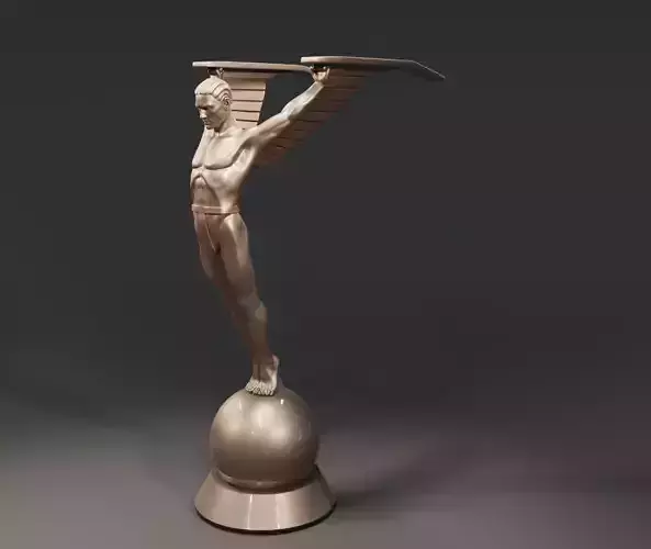 Icarus Art Deco Statue