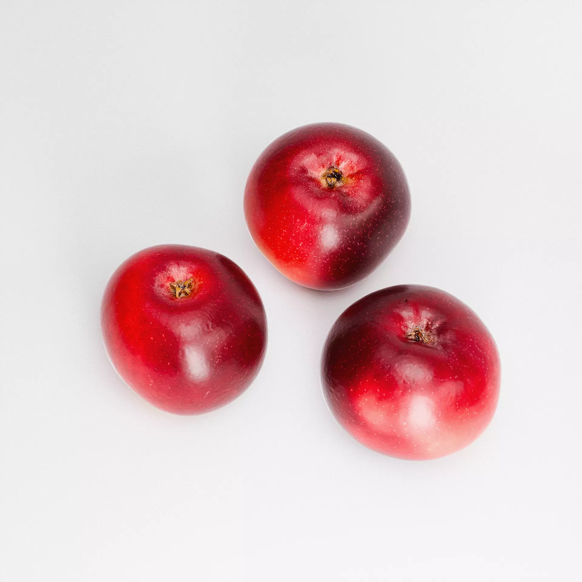 Apples Imperial Set Low-poly 3D model_4