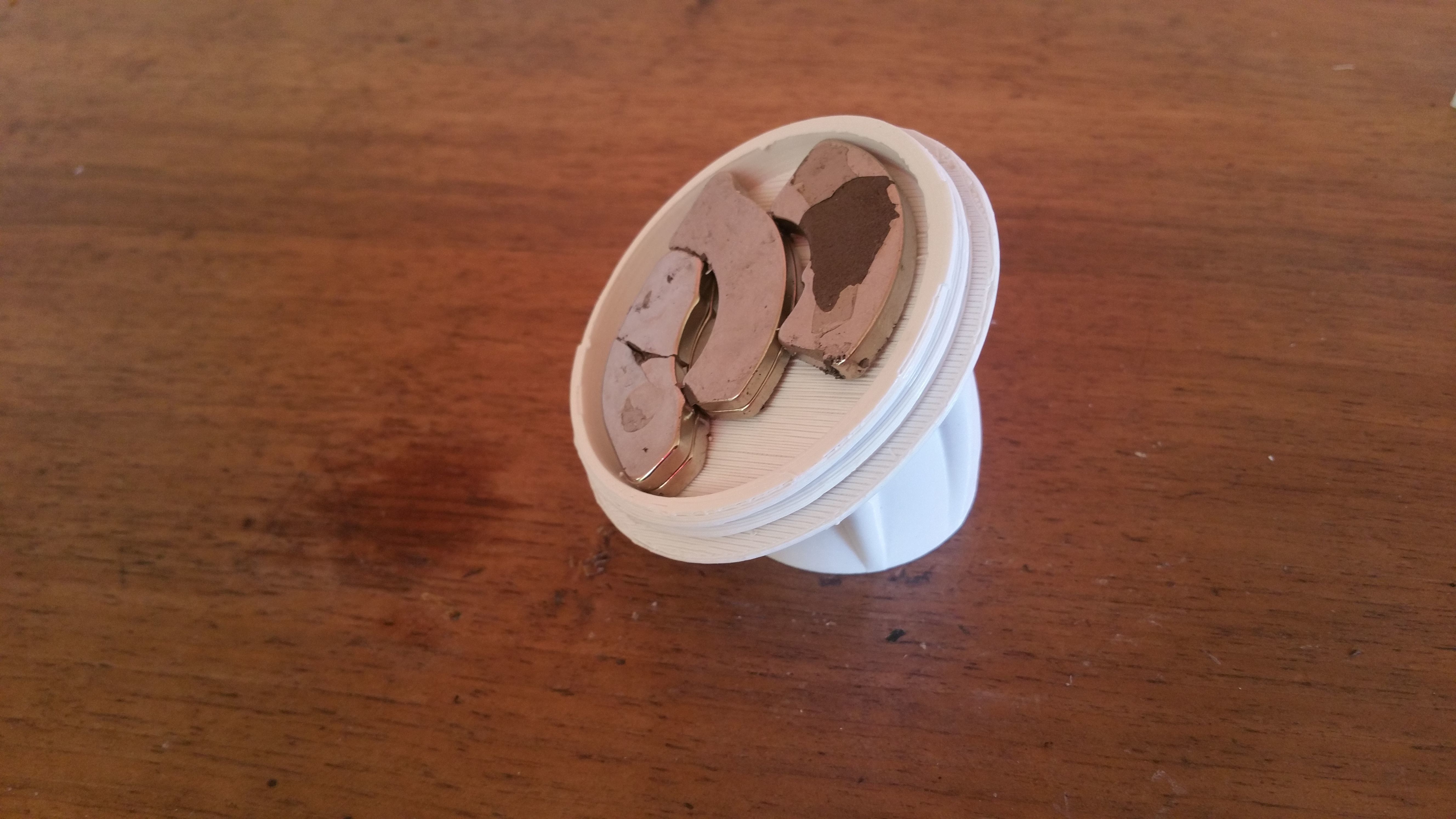 Bike or Bicycle magnetic smartphone support 3D print model_4