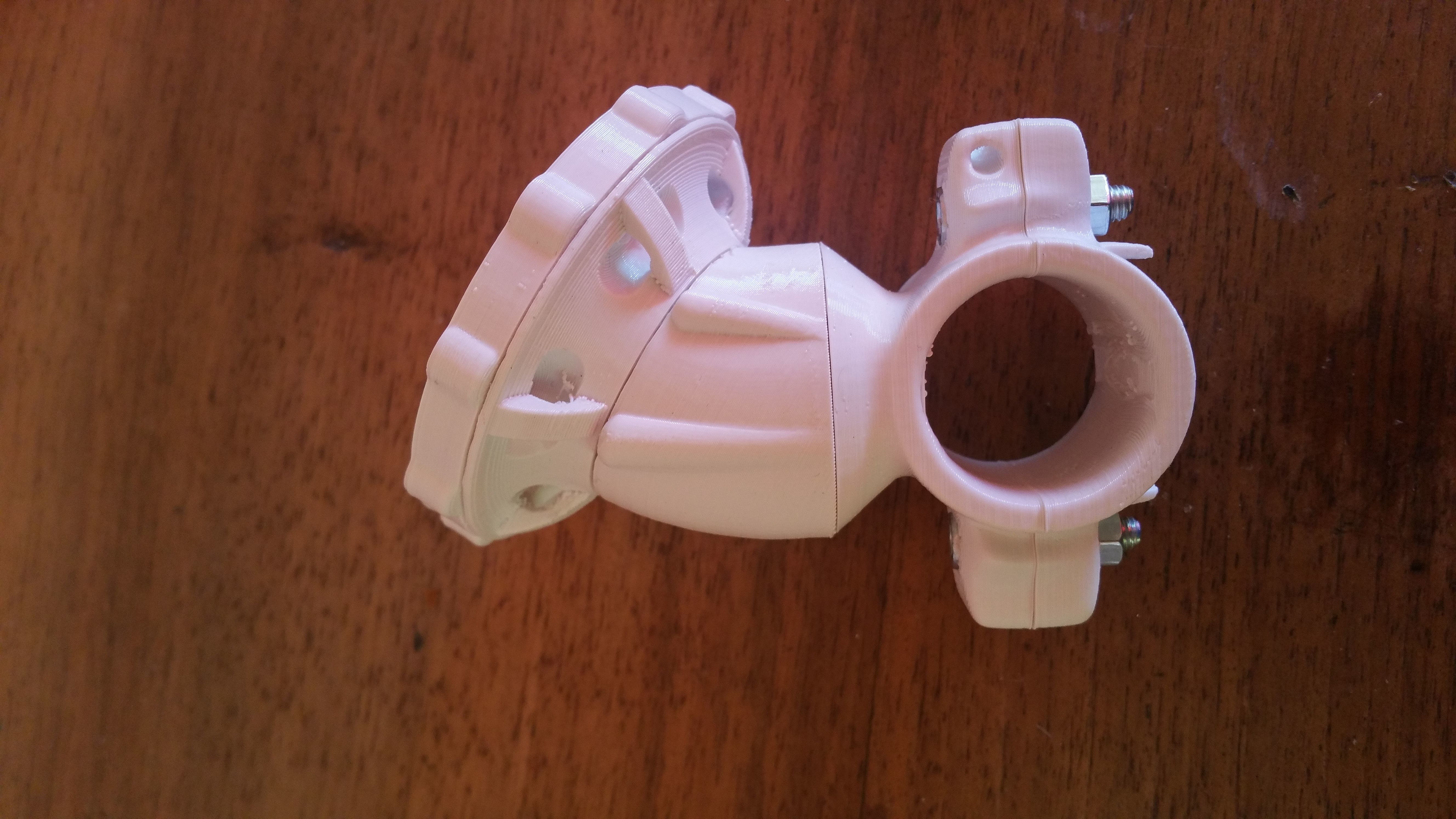 Bike or Bicycle magnetic smartphone support 3D print model_5