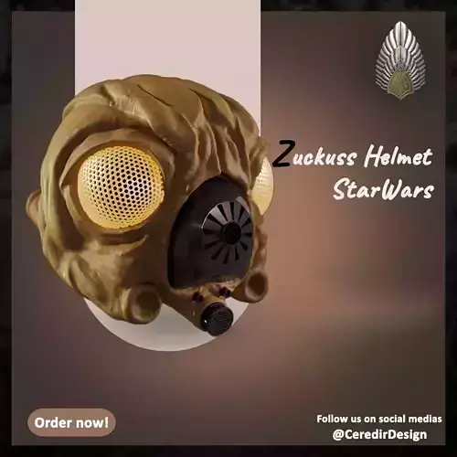 Zuckus Bounty Hunter Helmet Star wars 3d digital download 3D print model