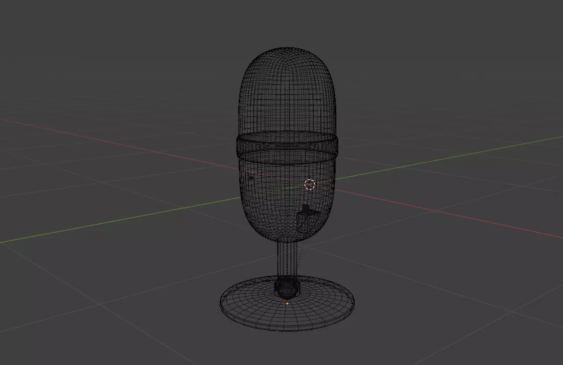 Razer Seiren Mini Realistic Low-Poly 3D Low-poly 3D model_4