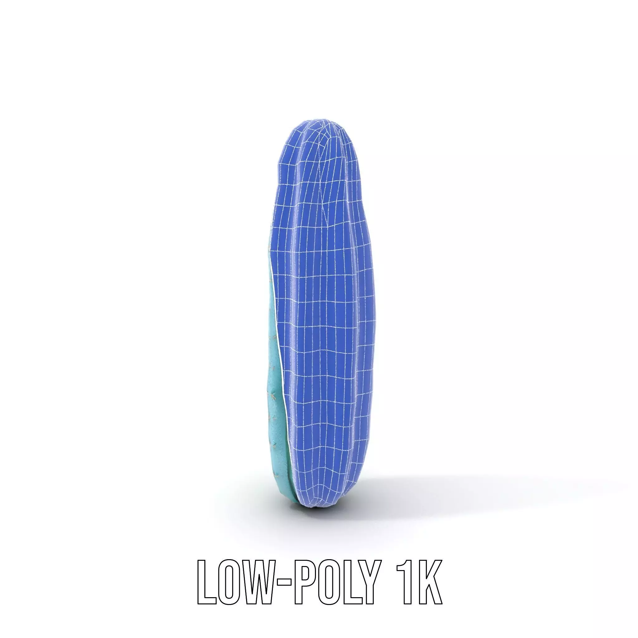 Tall Cactus Green model pack Low-poly 3D model_28