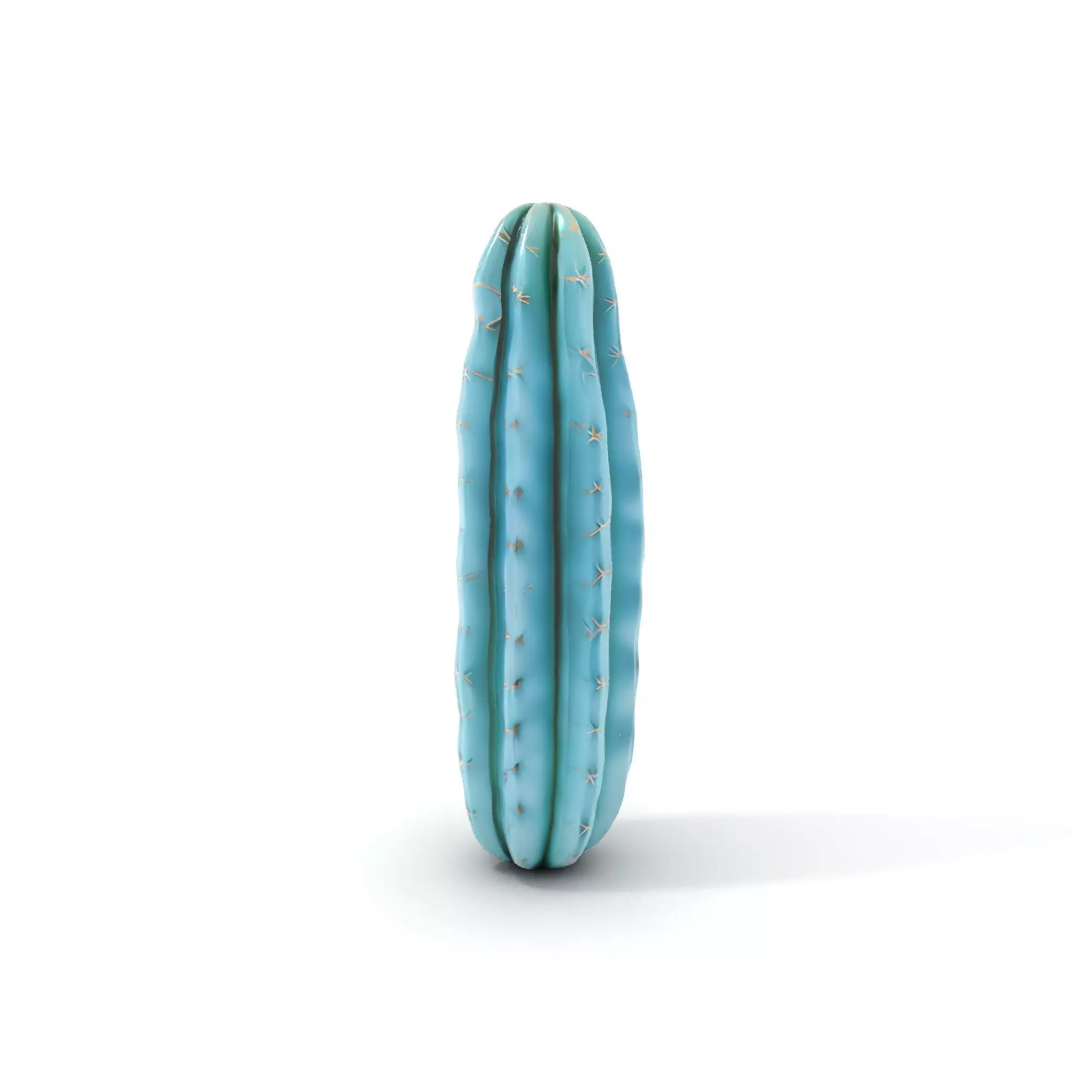 Tall Cactus Green model pack Low-poly 3D model_0