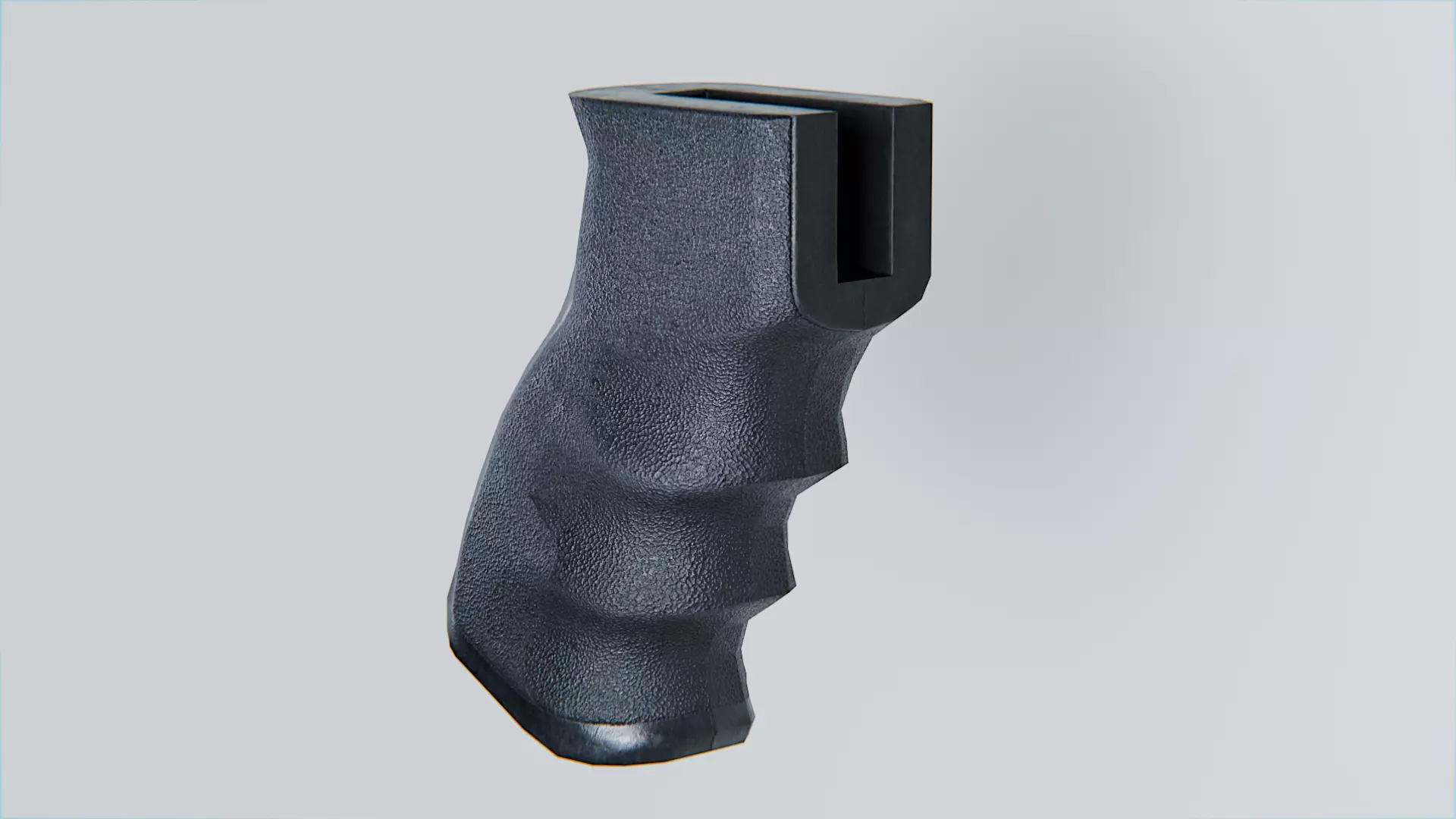 Pistol Grip forward tactical Low-poly 3D model_12