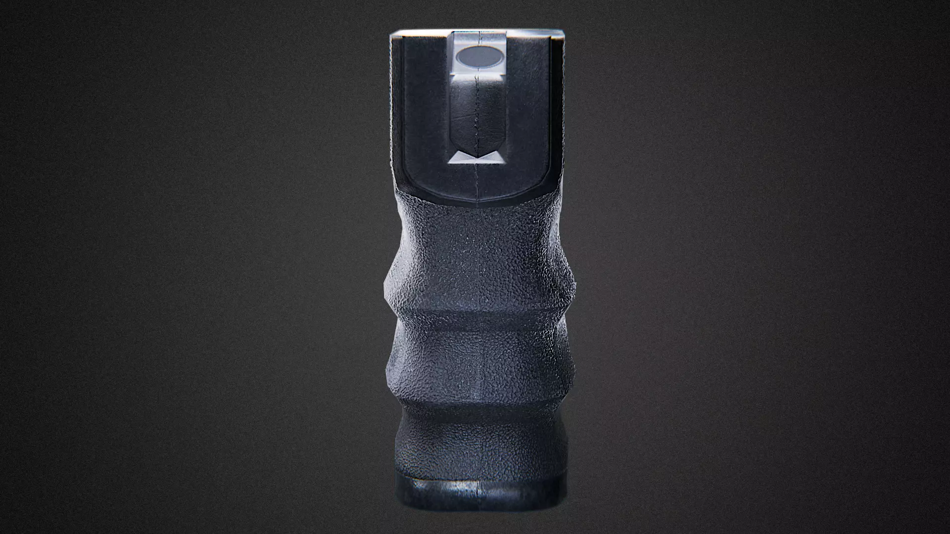 Pistol Grip forward tactical Low-poly 3D model_3