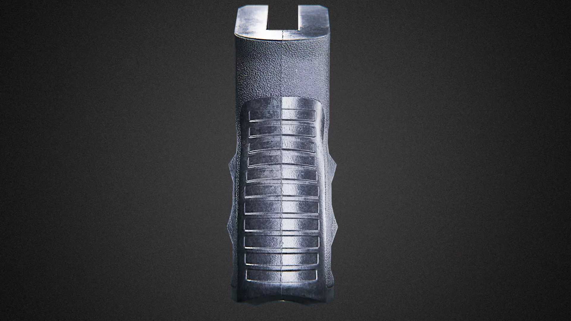 Pistol Grip forward tactical Low-poly 3D model_10