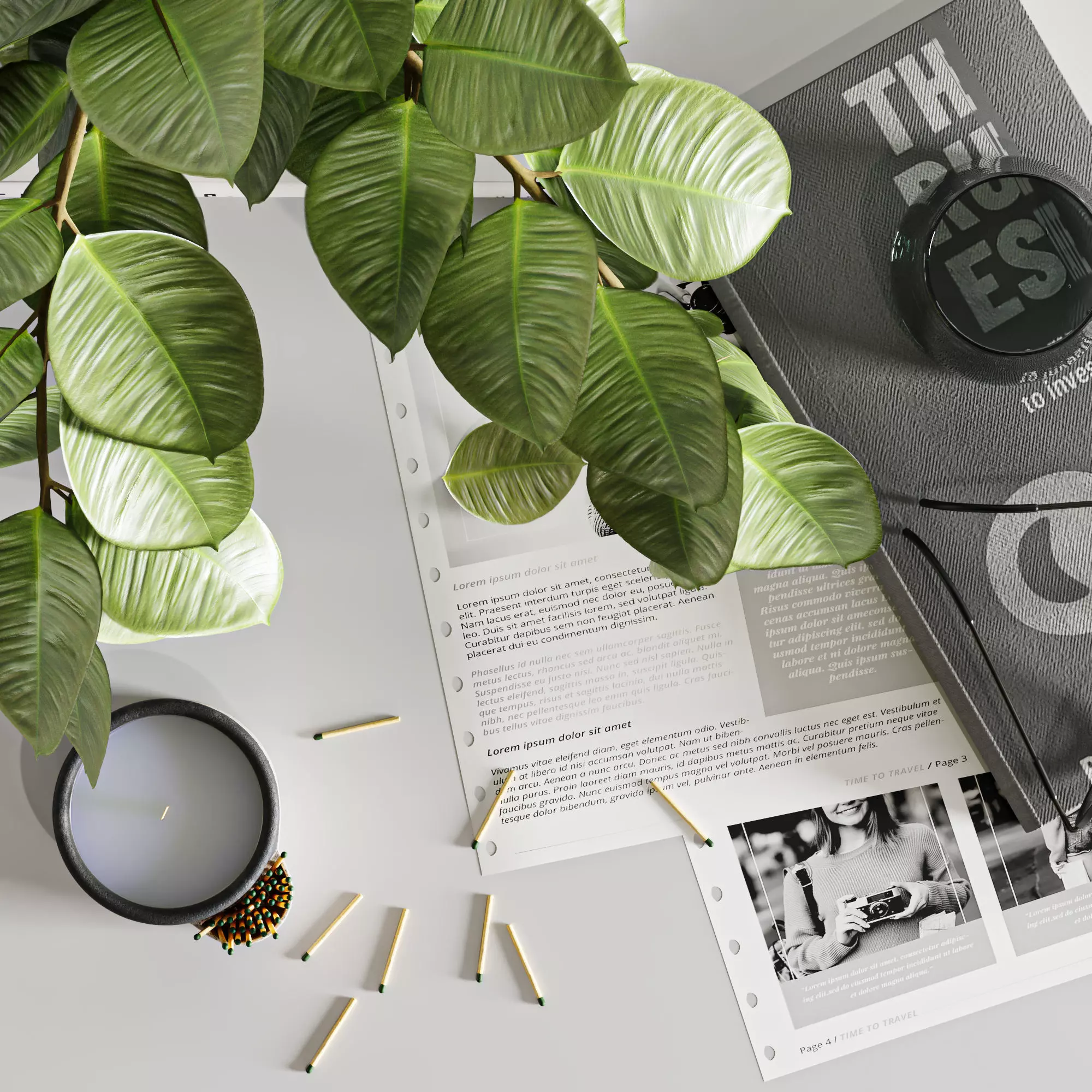 Decorative set 41 3D model_1