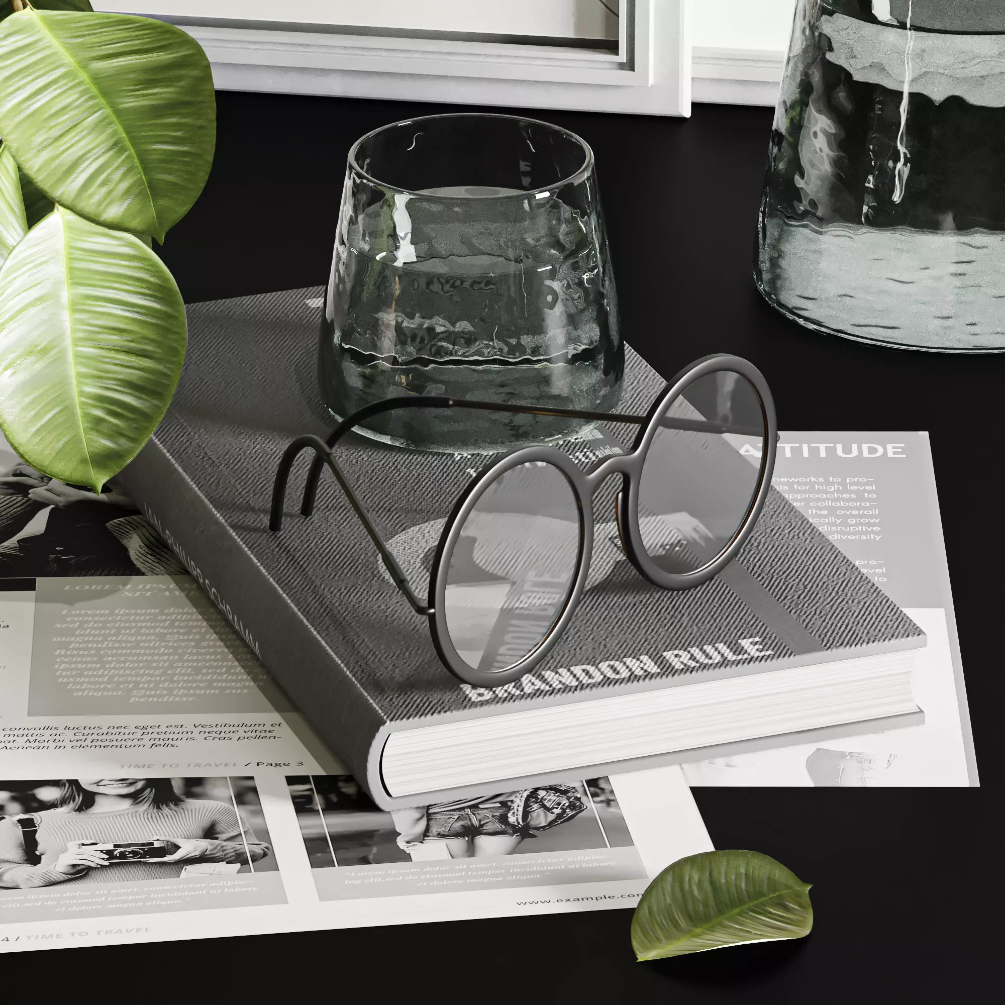 Decorative set 41 3D model_2