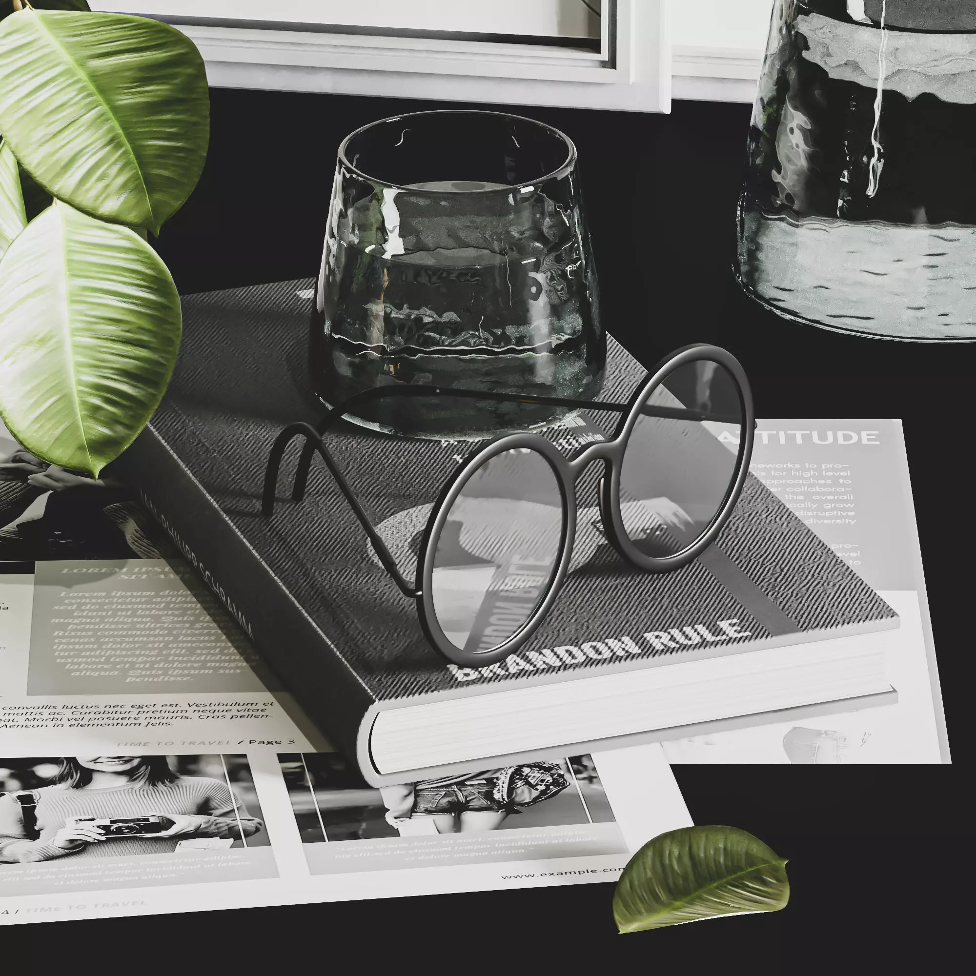 Decorative set 41 3D model_3