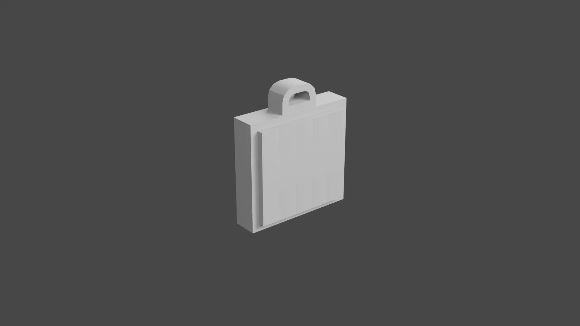 TNT Block Keychain Minecraft Inspired 3D print model_2
