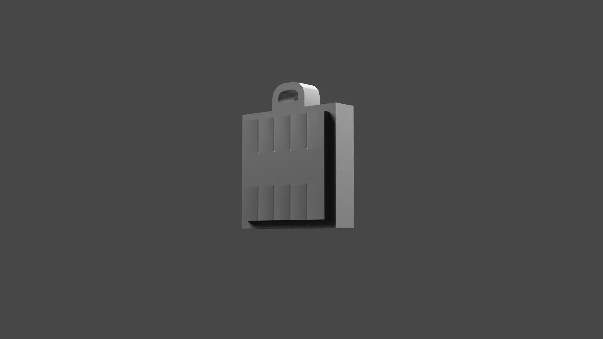 TNT Block Keychain Minecraft Inspired 3D print model_5