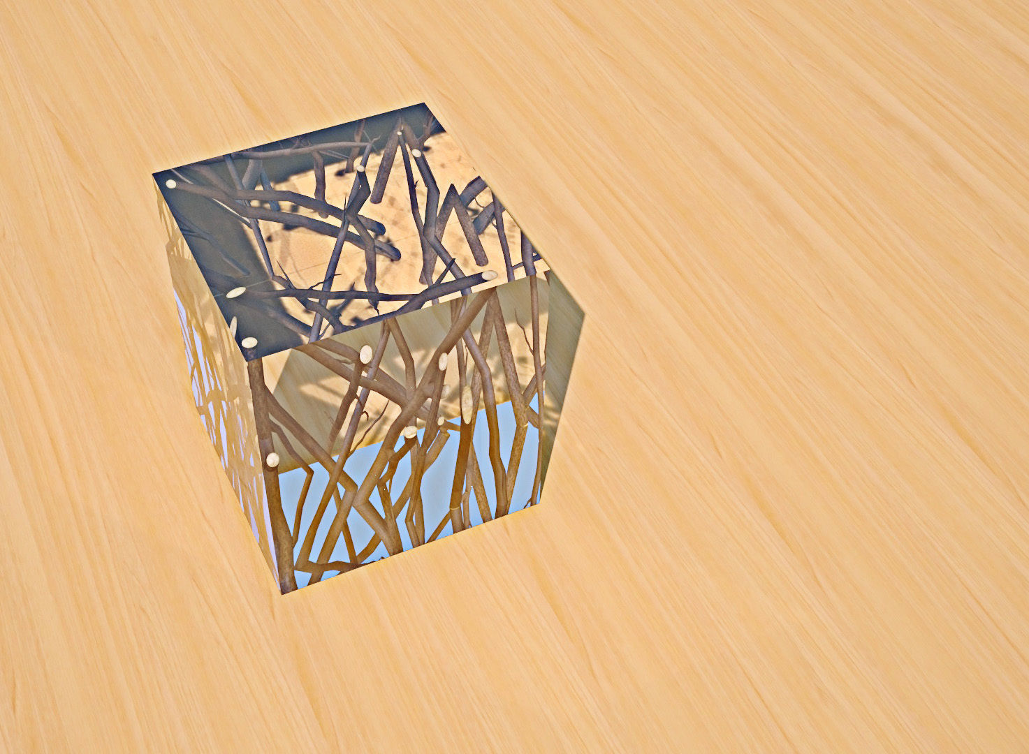 Coffee table Free 3D model_2