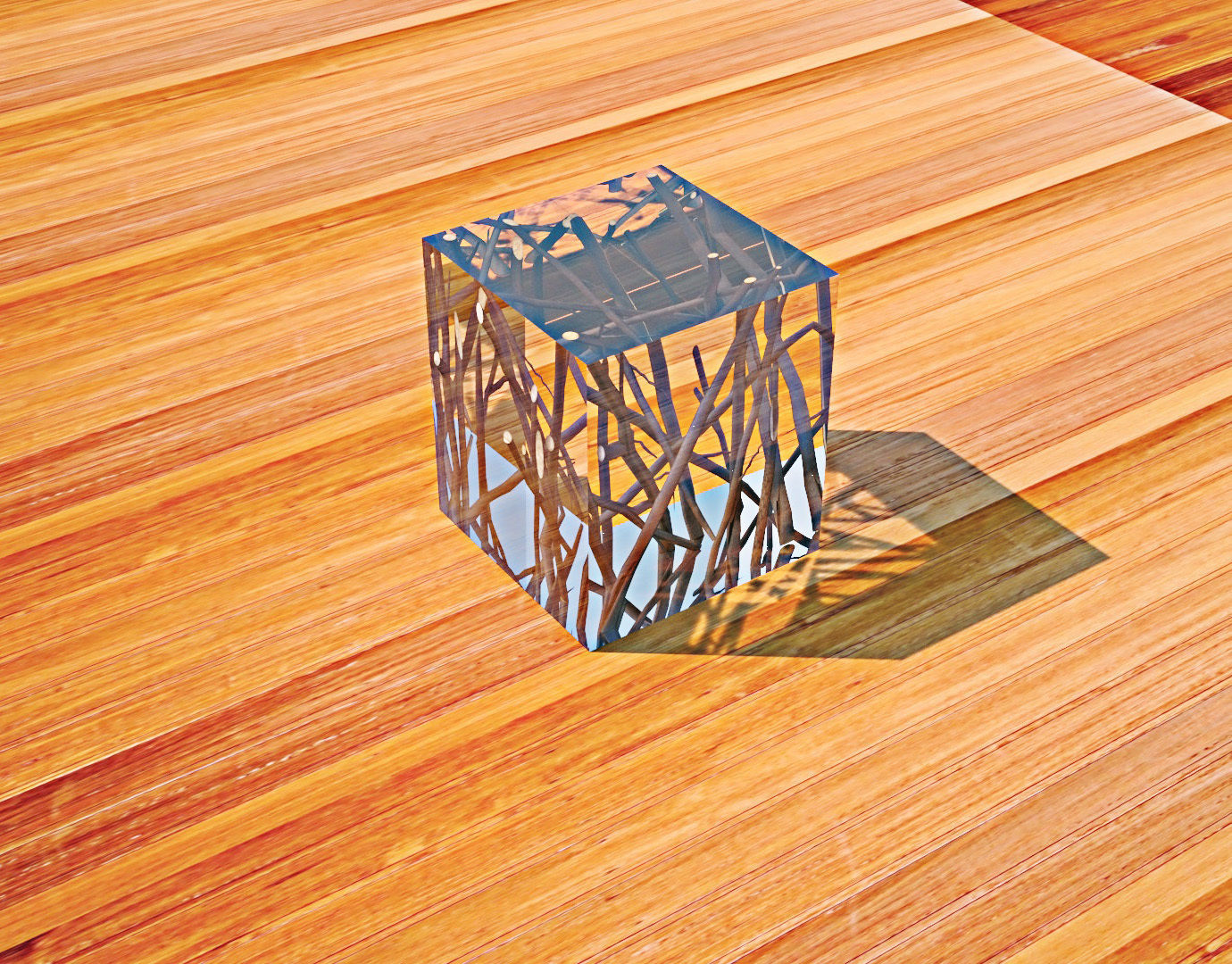 Coffee table Free 3D model_1