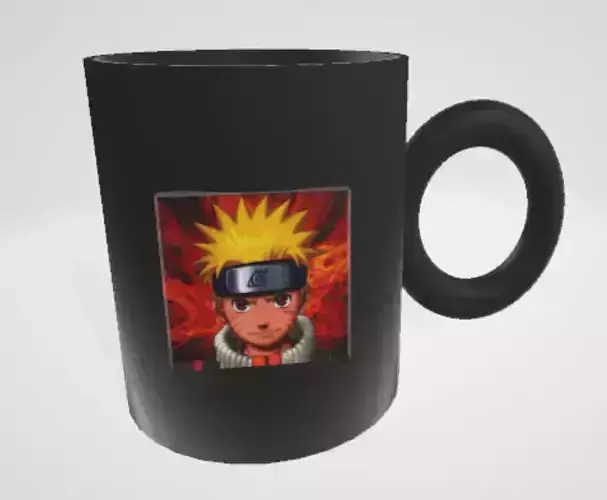 Naruto Cup 3D Model 3D print model