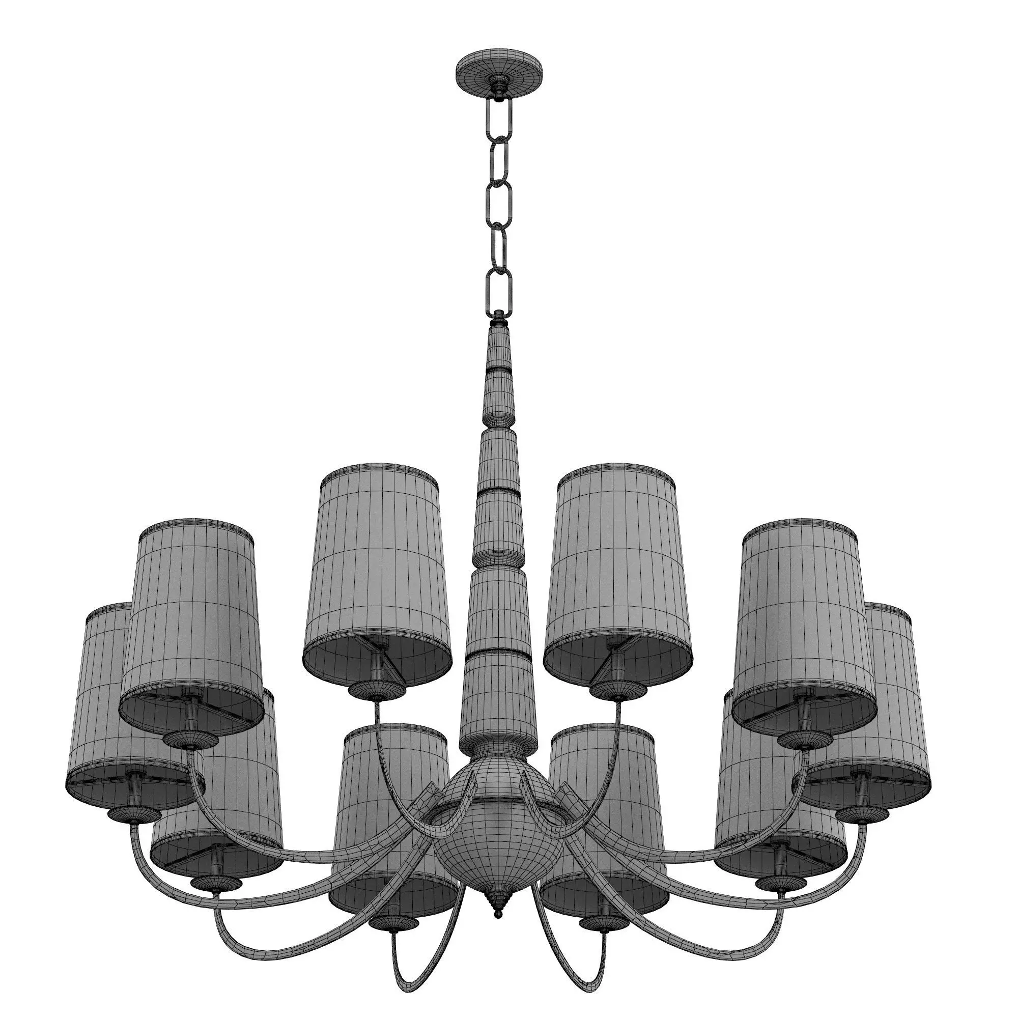 CHANDELIER 3D model_4
