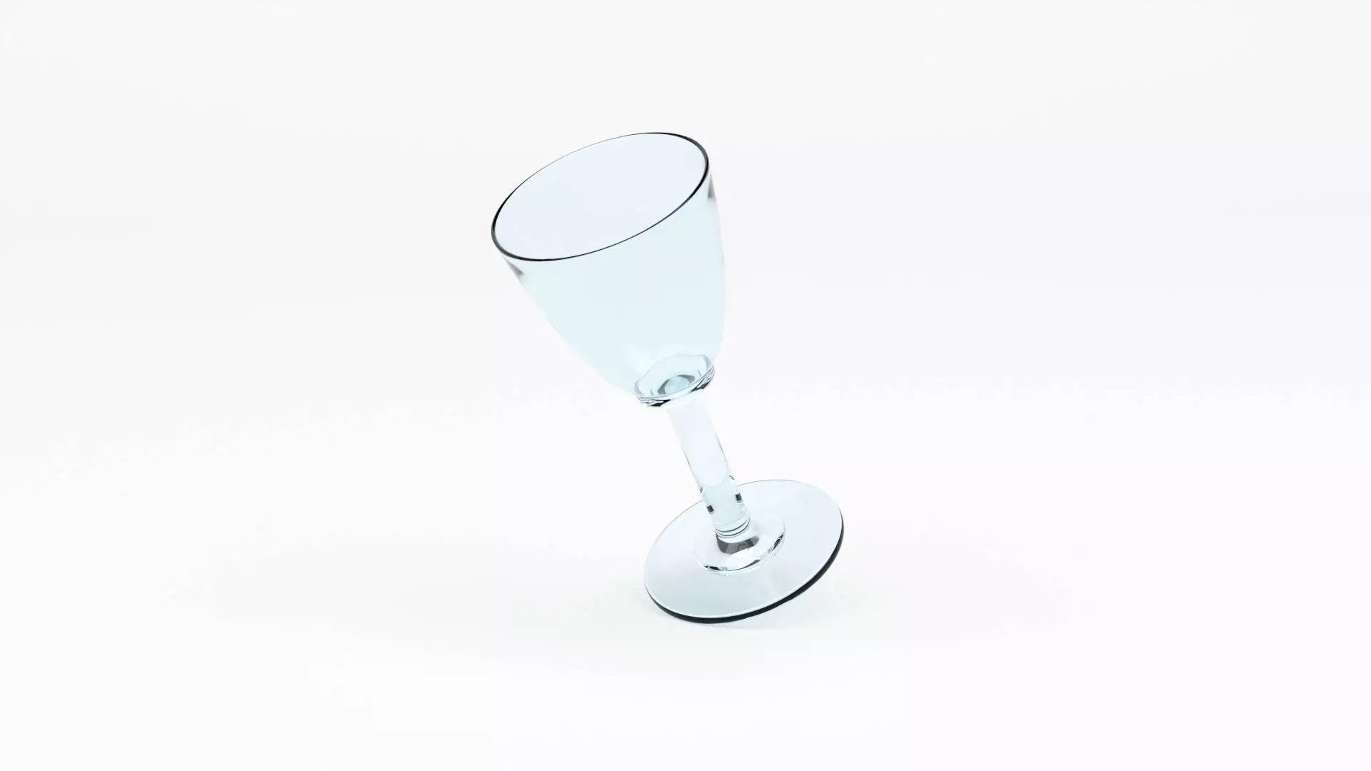 Cooper Plate Tray With Glass 3D Model 3D model_12