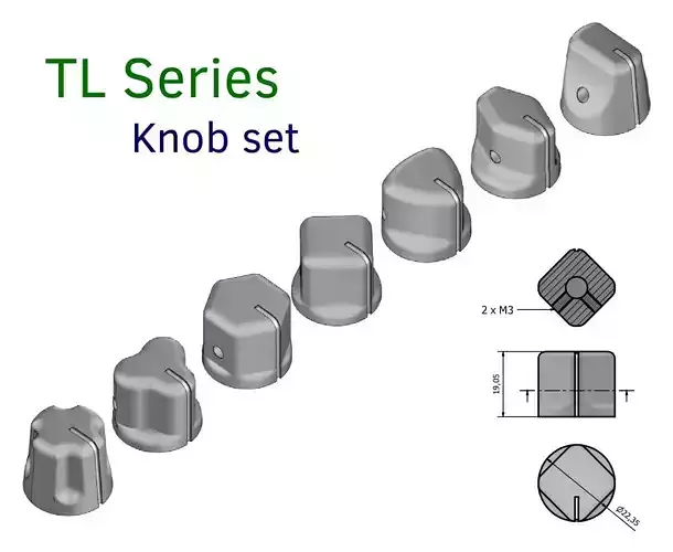 TL Series Knob Set