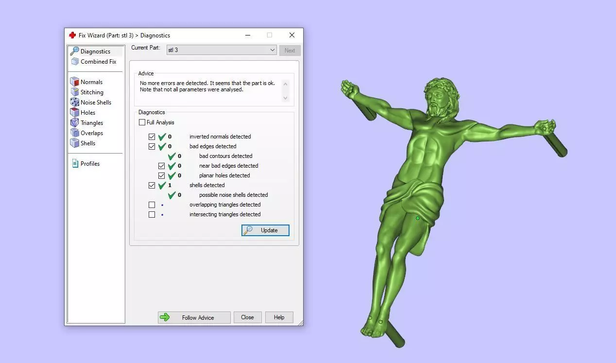 Luxury Gold Crucifix Pendant 3D Model Jesus Cross Jewelry 3D print model_11
