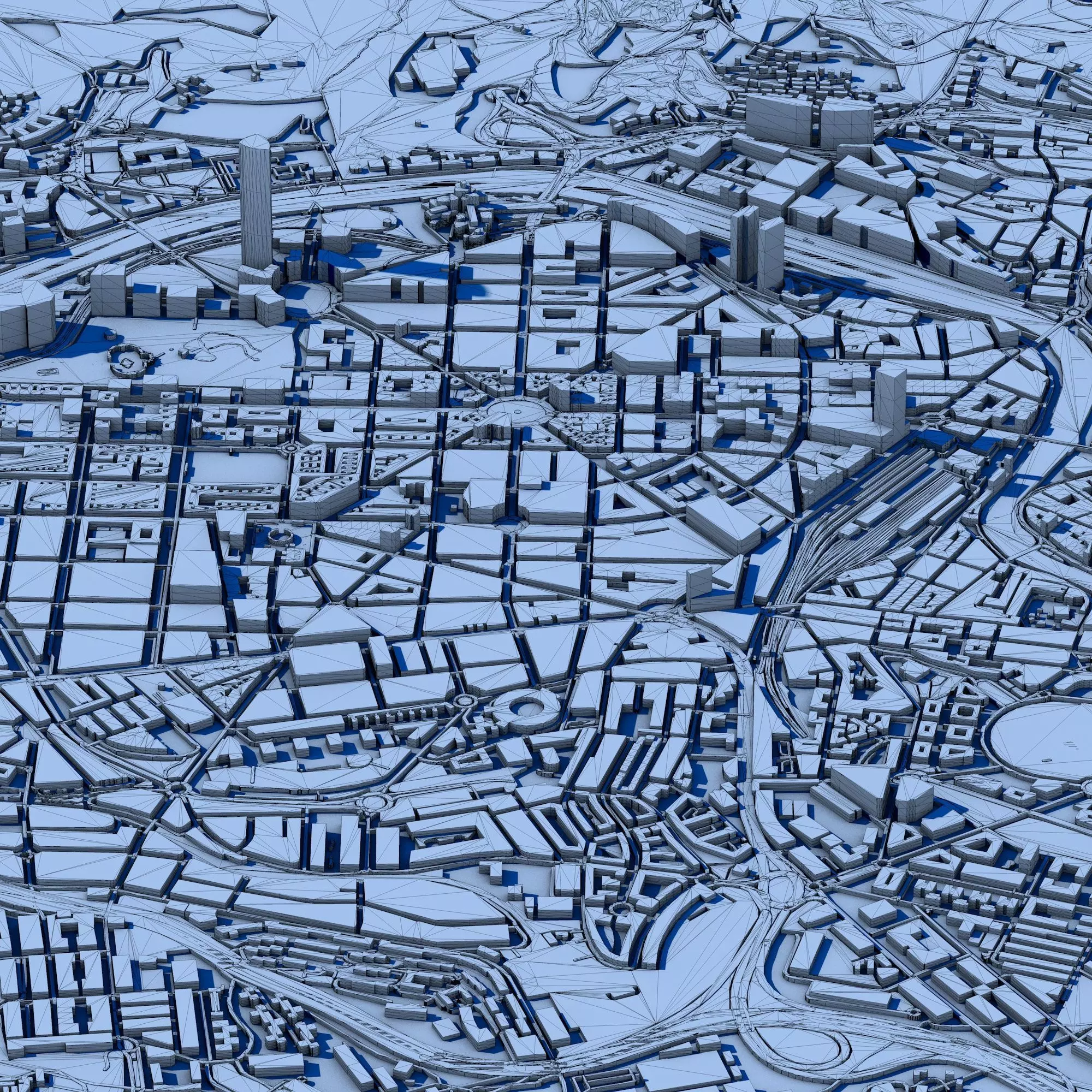 Bilbao City Spain 3D print model_6