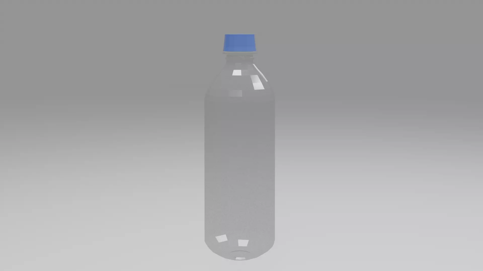 Plastic Bottle 3D Model Pack 3 designs with 3 mesh densities and Low-poly 3D model_17