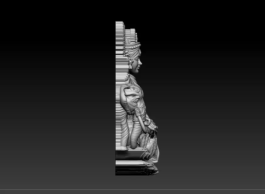 Laxmi Mata 3D print model 3D print model_3