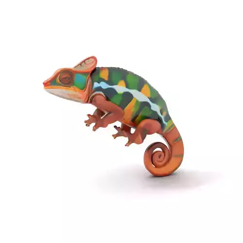 Vibrant Chameleon model pack