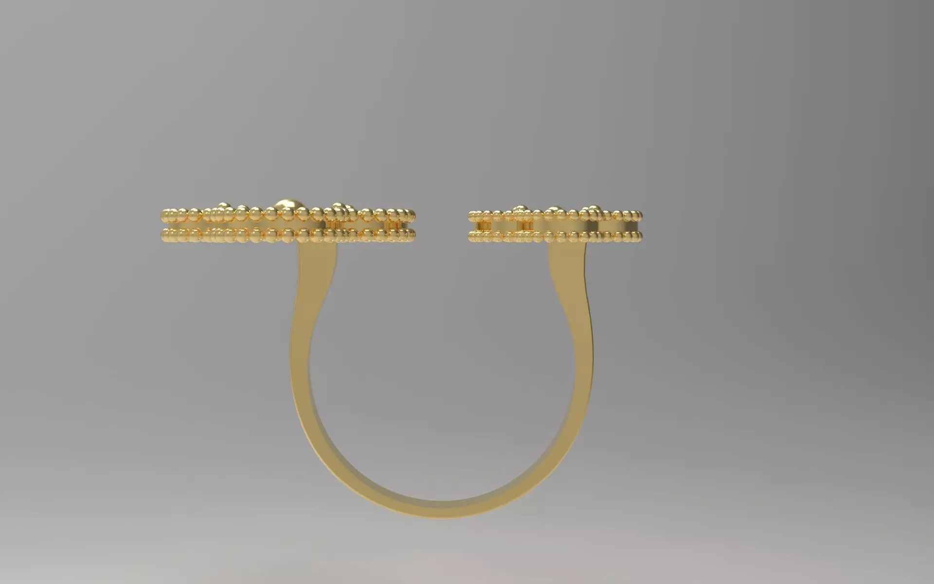 Van Cleef 3D Model for Jewelry Design and Printing 3D print model_1