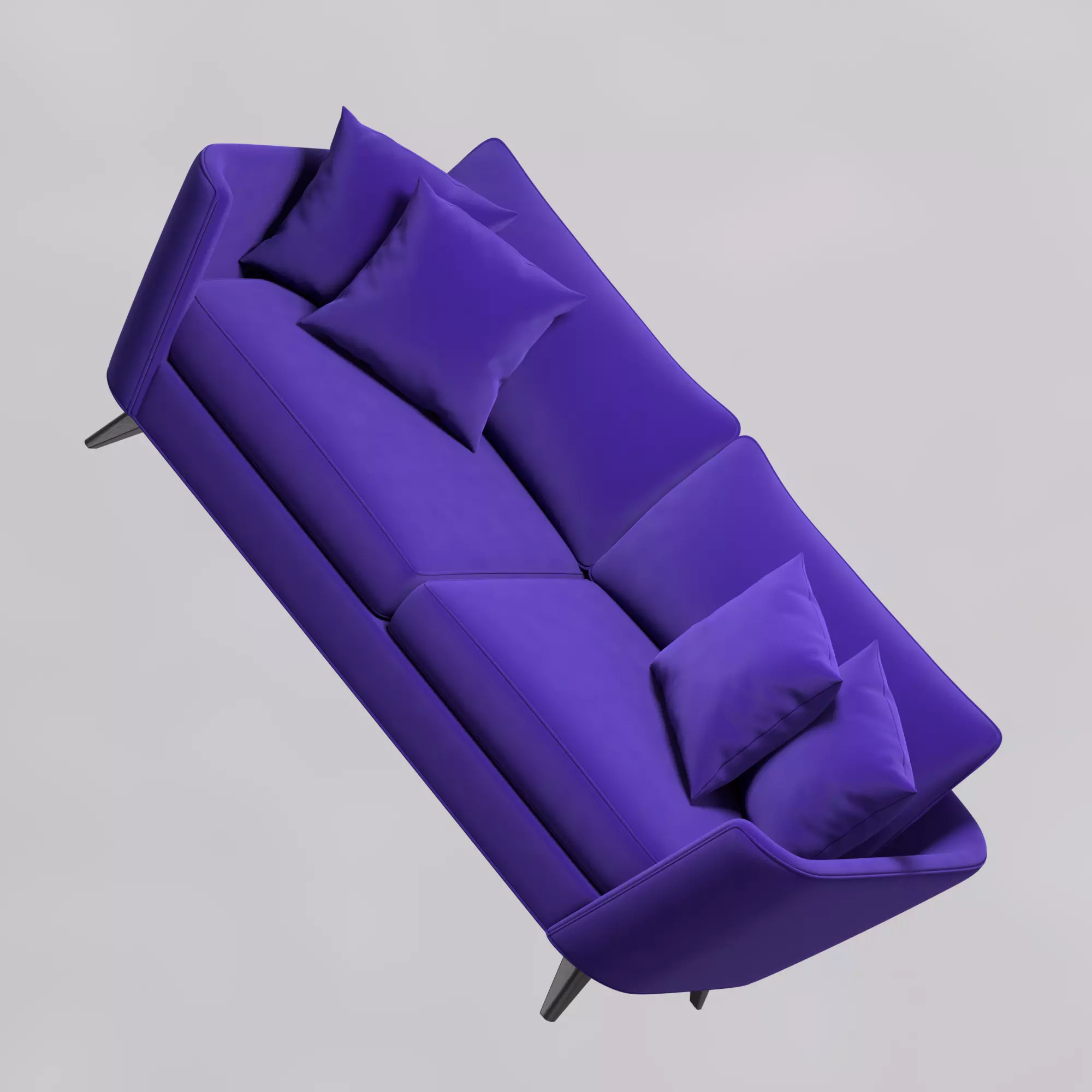 Velvet Fabric Texture_7