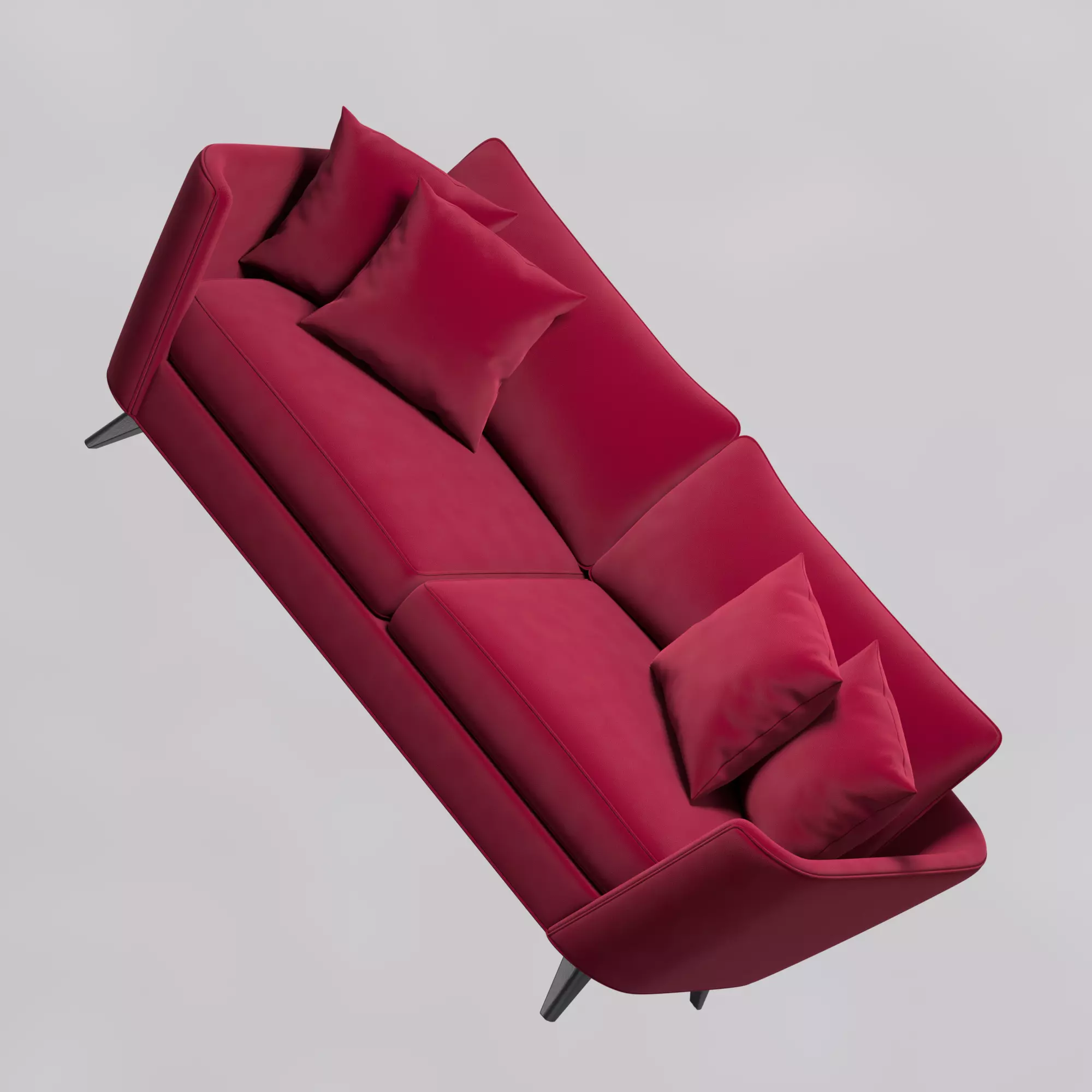 Velvet Fabric Texture_2