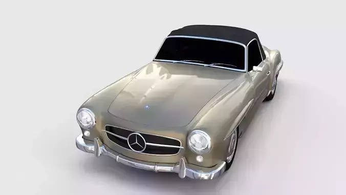Mercedes 190SL Soft Top rev