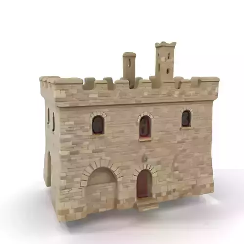 Medieval Stone Castle model pack