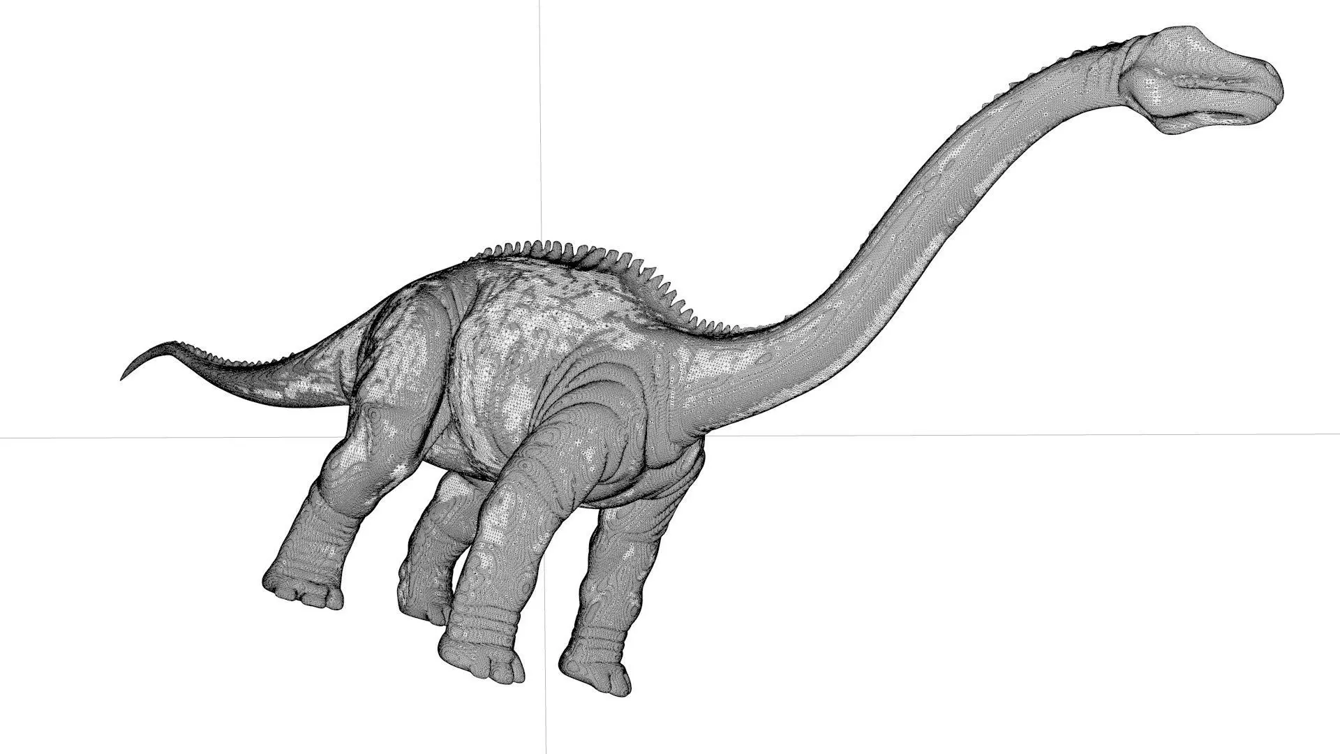 Apatosaurus 3D model_5