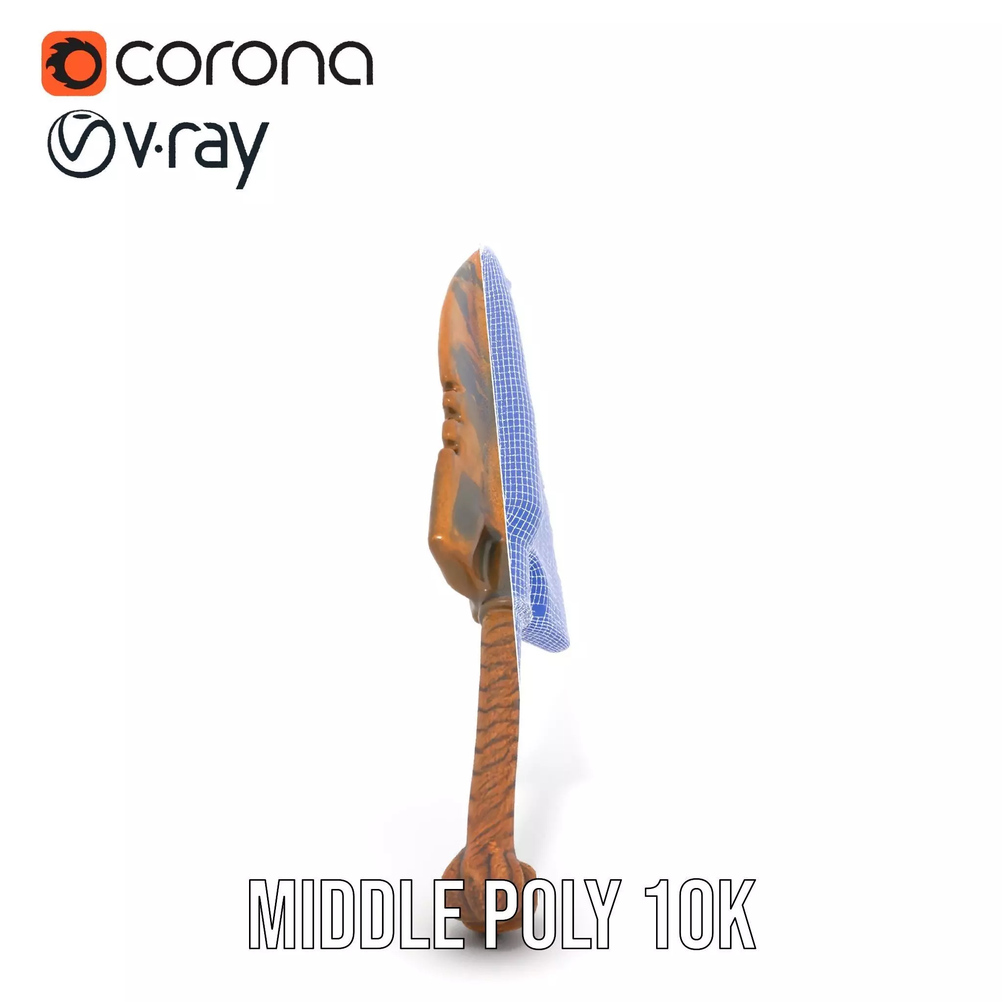 Stone Age Spear model pack Low-poly 3D model_21