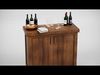 Reed Buffet Table 40 Inch Crate and Barrel 3DSsMax and UE5 C Low-poly 3D model_1